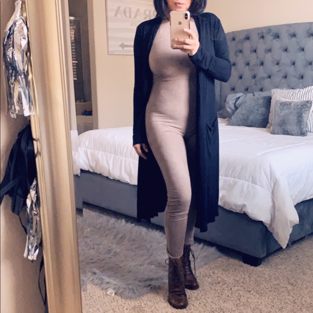 Nude jumpsuit